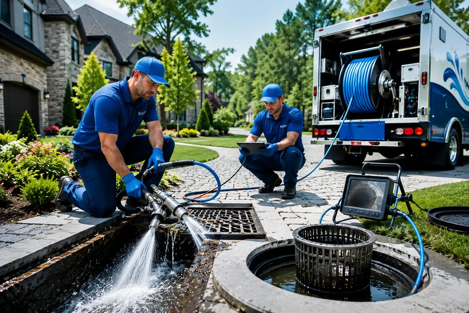 Local outdoor drain cleaning professionals in Happy, KY