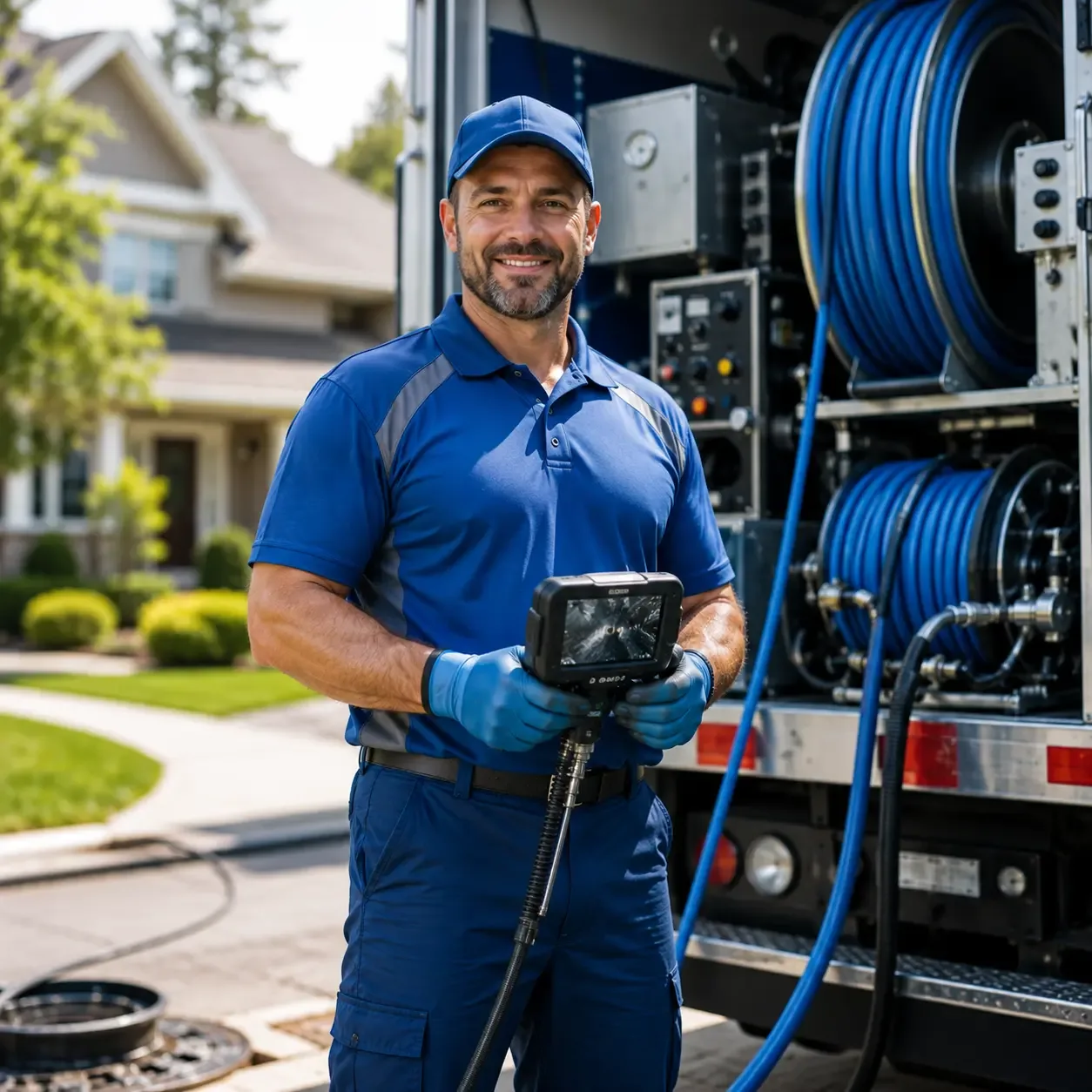 Local outdoor drain cleaning specialists in Happy, KY